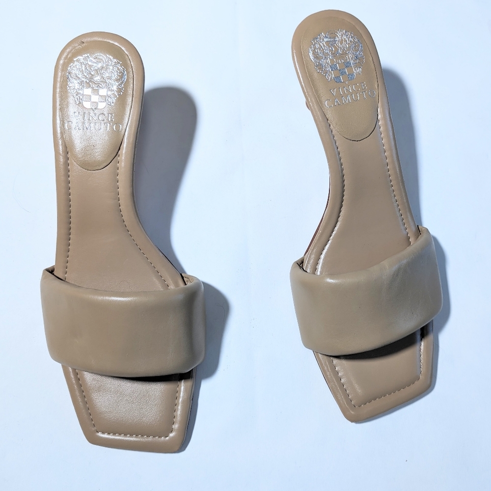 Vince Camuto Tan Women's Slide Sandals